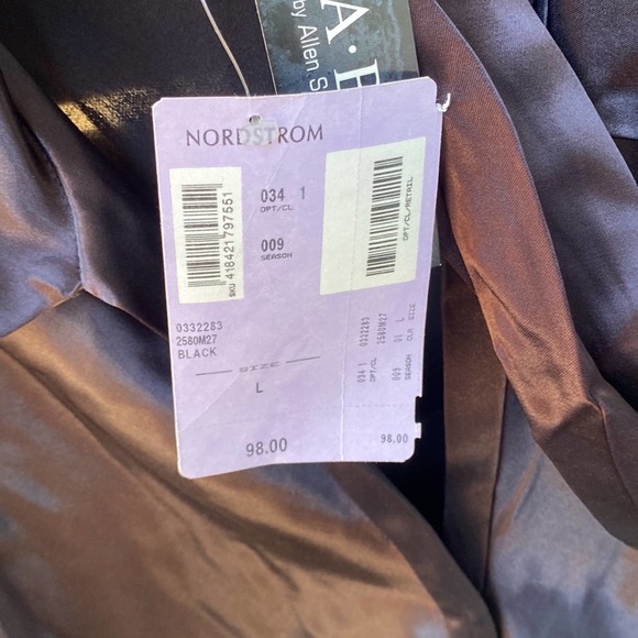 A•B•S by Allen Schwartz Shimmer Shirt size Large - Picture 4 of 9